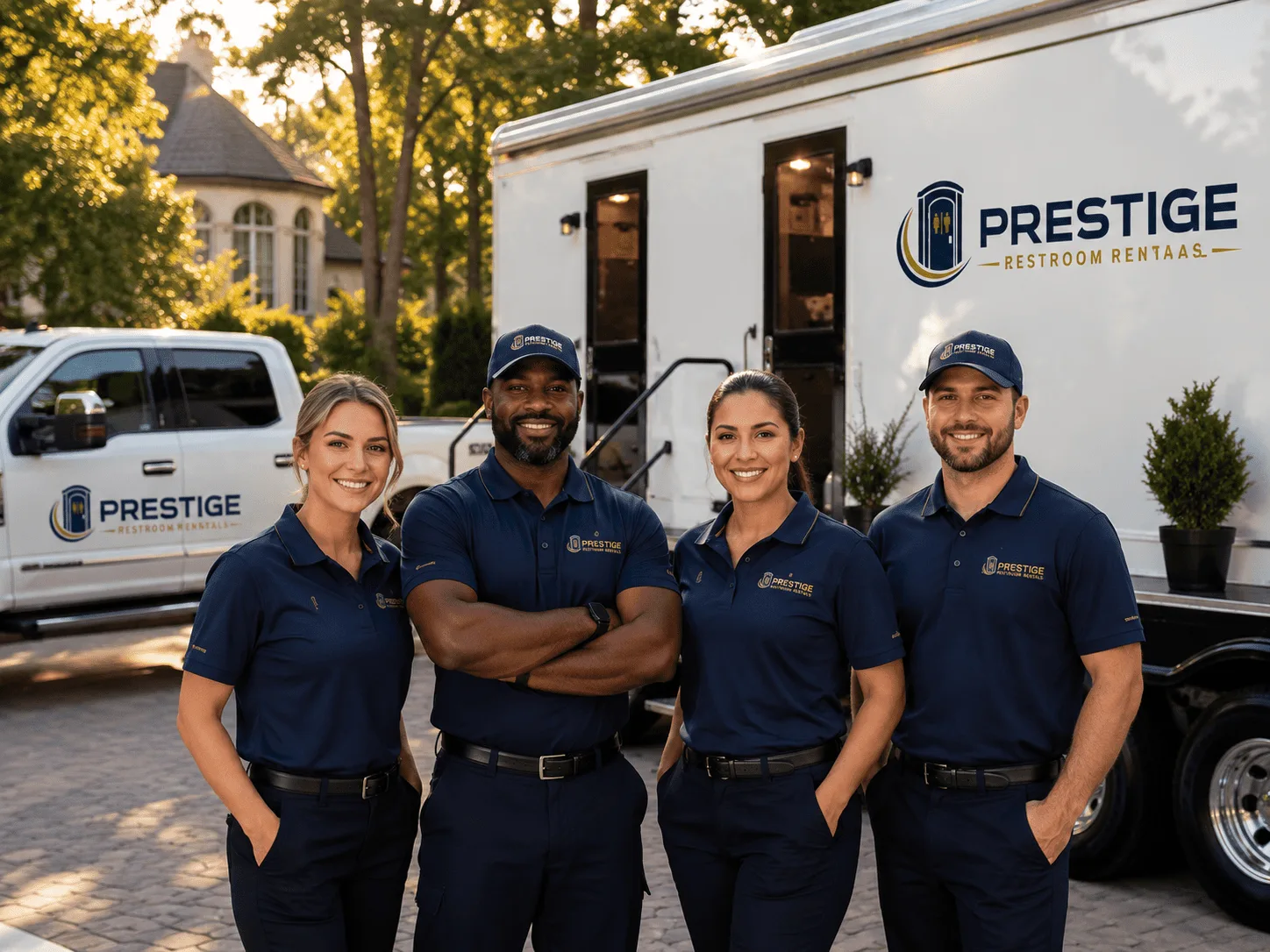 Trusted Luxury Portable Restrooms company in Olivet, SD